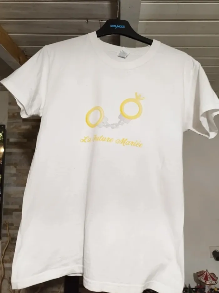 T-shirt futur mariée