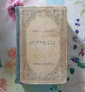 THEATRE CHOISI de CORNEILLE Librairie Hachette (1900 ?)