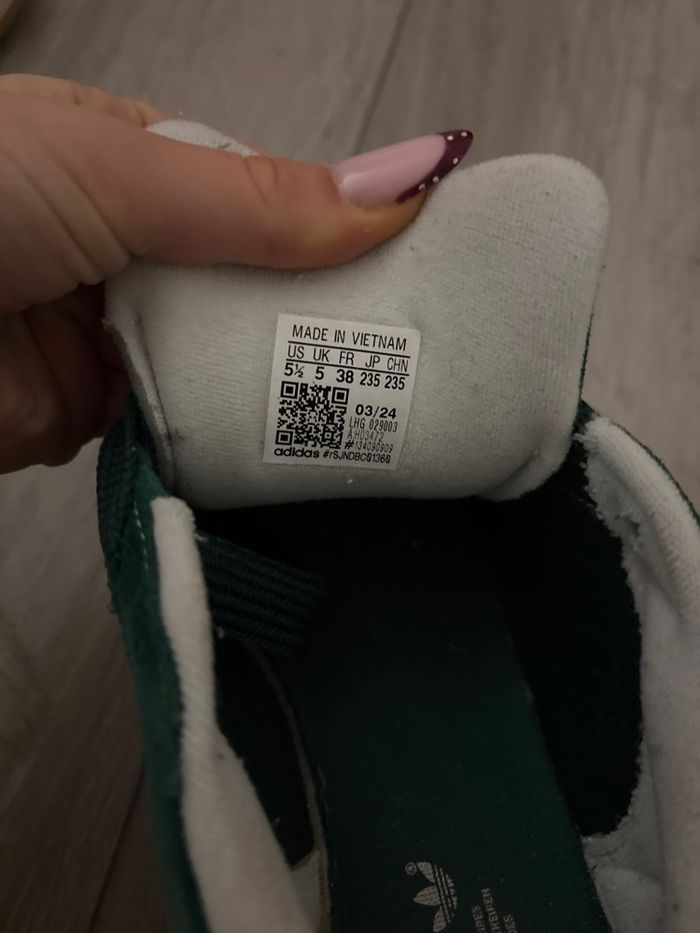 Adidas Campus verte foncé - photo numéro 2