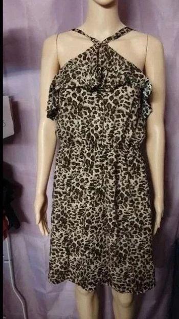 Robe  motif  animal femme  taille  L/XL,  style tendance  et original -  unique  pièce  à  saisir