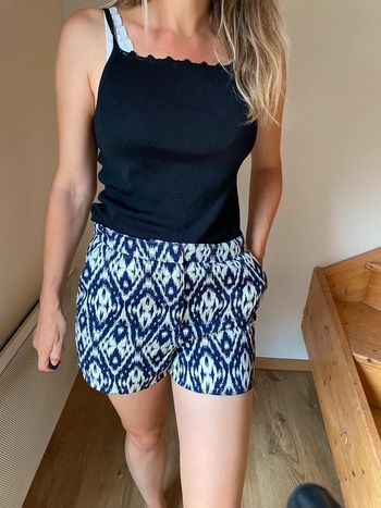 Short taille haute à motifs 3 suisses