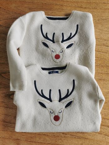 Pull de Noël pour fille Okaidi unité ou lot