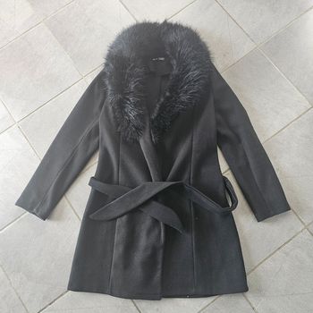Manteau long fourrure taille L