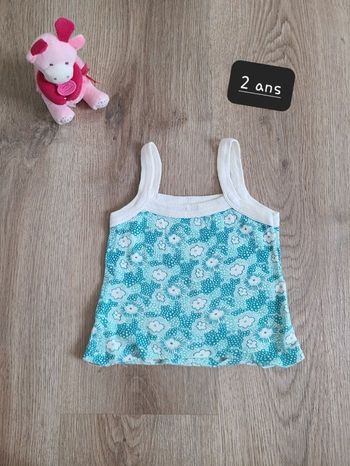 Débardeur top voit le nombril 2 ans