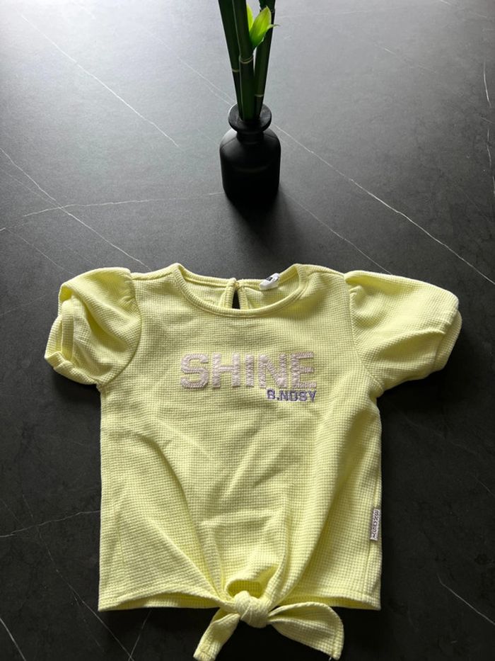T-shirt jaune pâle B.Nosy