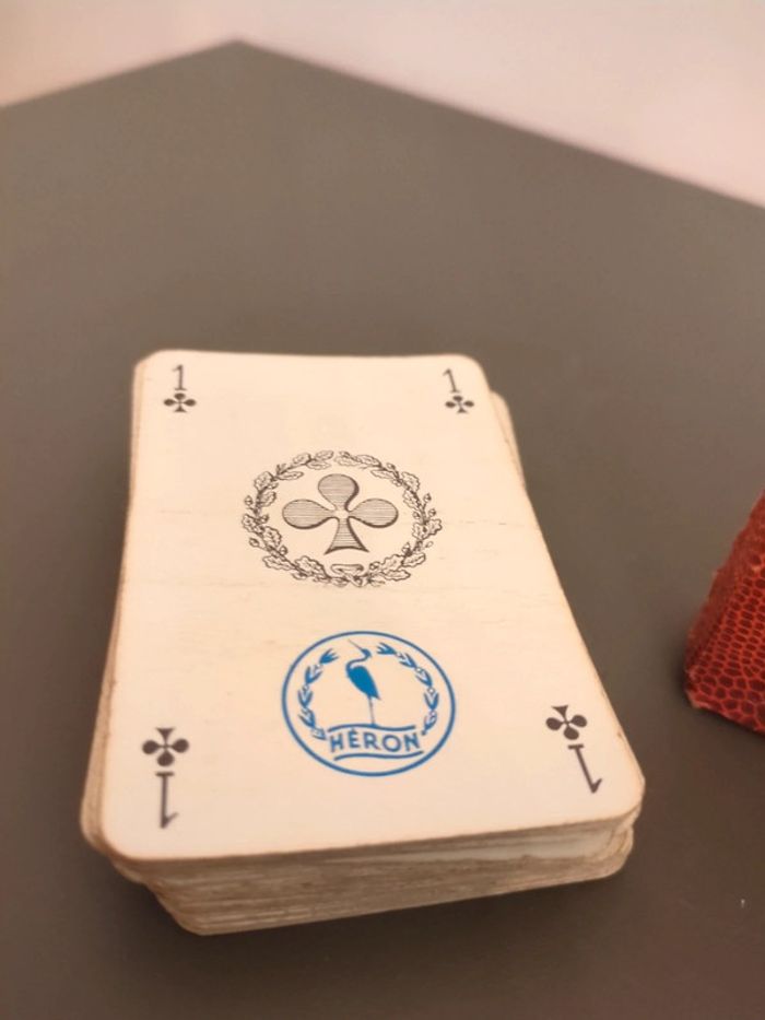 jeu cartes luxe héron - photo numéro 3