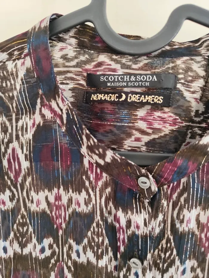 Belle robe chemise Scotch & Soda modèle Nomadic Dreamers M - photo numéro 5