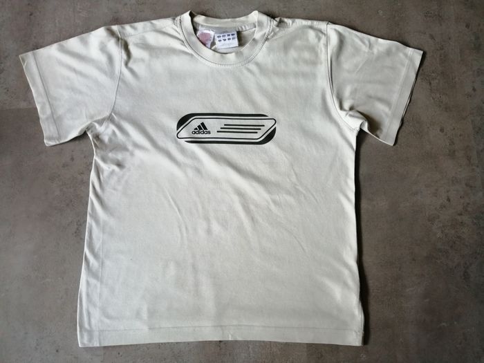 T-shirt Adidas Taille 12 ans kaki très clair - photo numéro 2