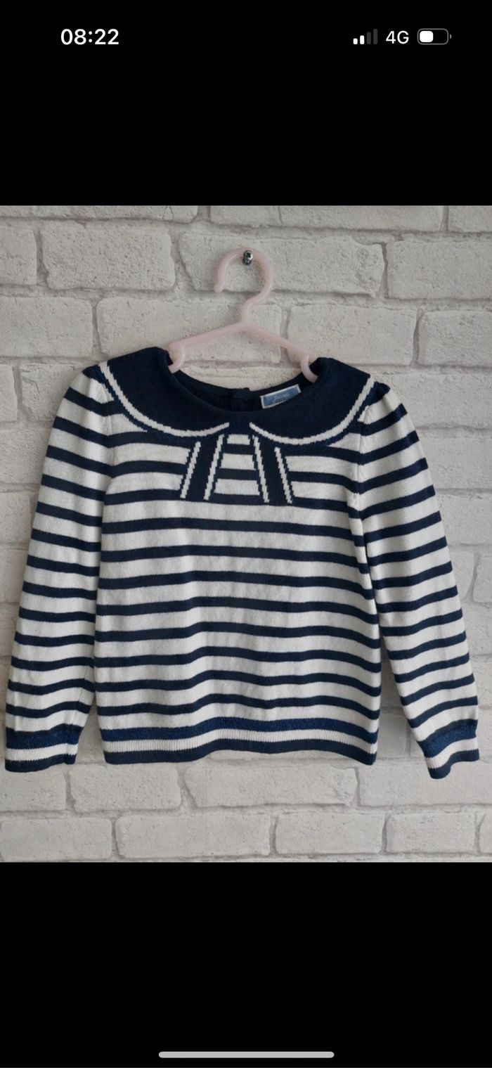 Pull fille Jacadi taille 6 ans