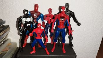 Lot figurine Spider man Marvel Toybiz hasbro figure set