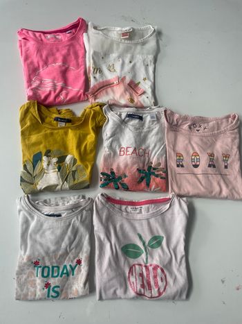 Lot 15 vêtements fille  8 ans 