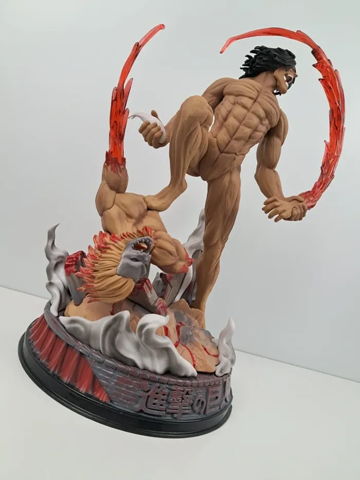 Diorama Eren Jäger tirée de L'Attaque des Titans - photo numéro 6