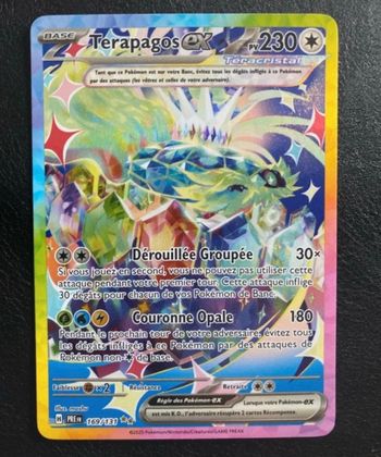 carte Terapagos ex 169/131 (Évolutions Prismatiques) 