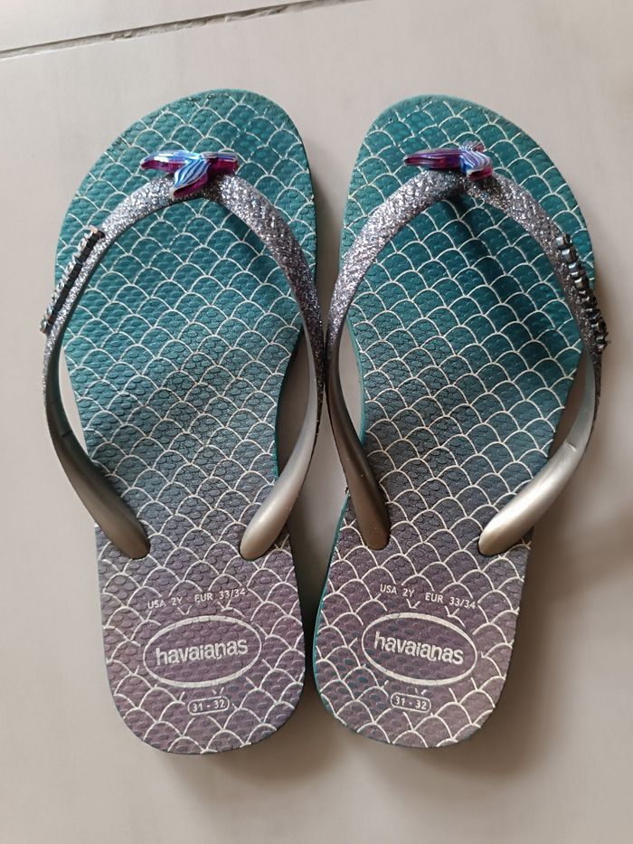 Tongs/claquettes sirène 31/32 - photo numéro 2