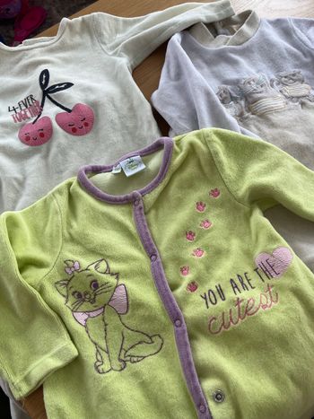 Lot 3 pyjama 6 mois