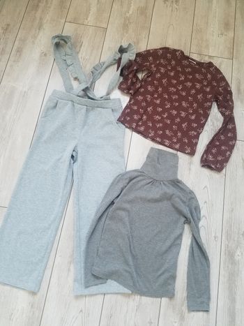 Ensemble salopette Verbaudet t 8 ans tbe