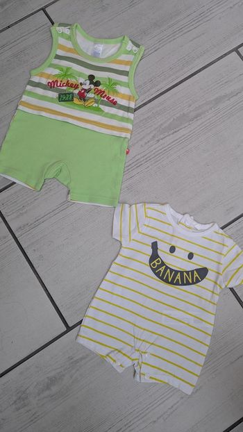 Lot été garçon 1 mois