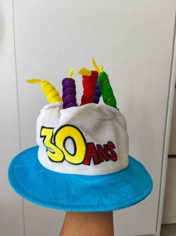 Chapeau d'anniversaire