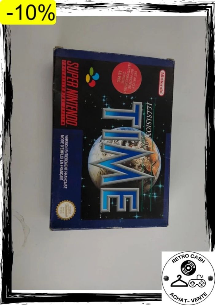Illusion of Time / Super Nintendo SNES pal fr fah - photo numéro 4