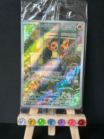 Carte Pokémon : Salamèche SVP 044 Promo Ecarlate & Violet Française NEUF scellée