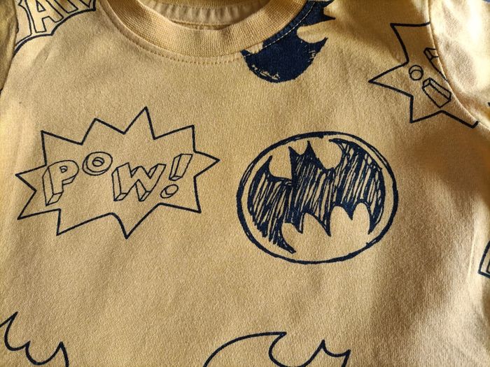 T Shirt Batman 0-3 mois 62 cm - photo numéro 2