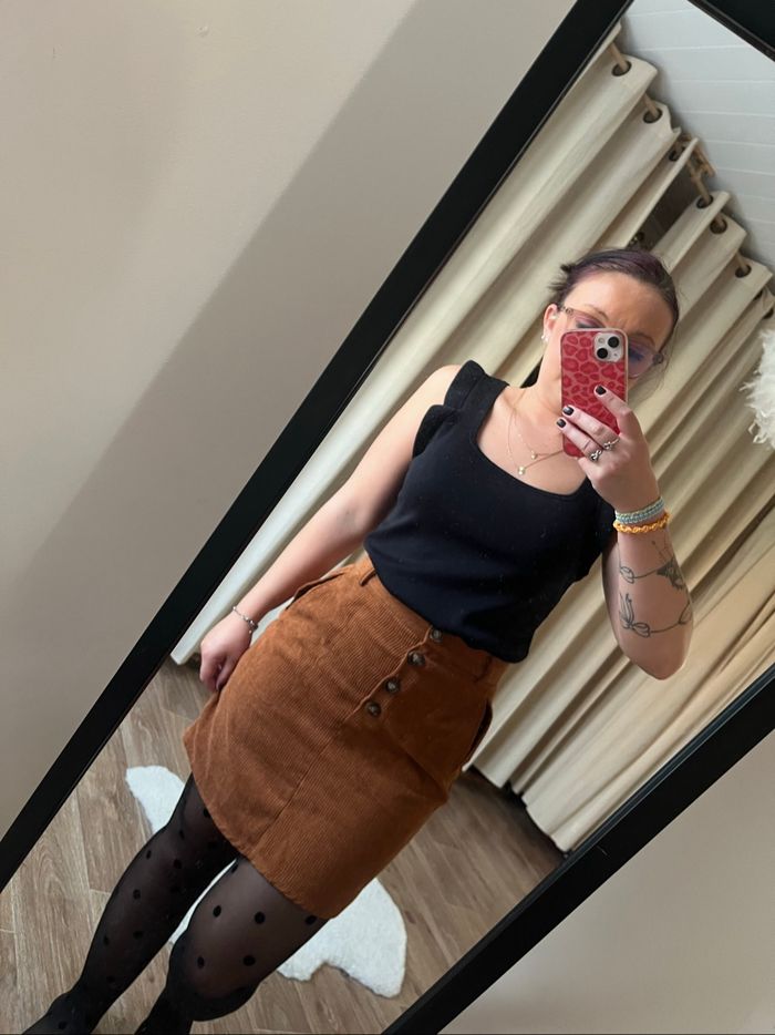 Jupe marron