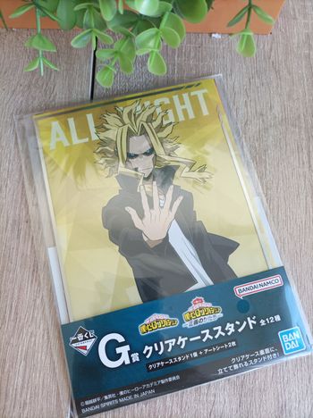 Image carte All Might My Hero Academia Mha Bandai Ichiban Kuji