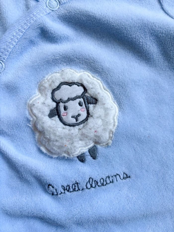 Pyjama bleu 3 mois - photo numéro 2