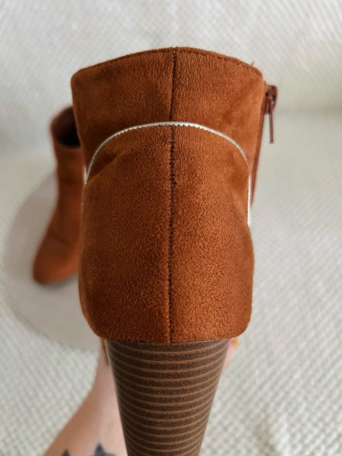 Bottines marron à talons Women Only taille 39/6 - photo numéro 9