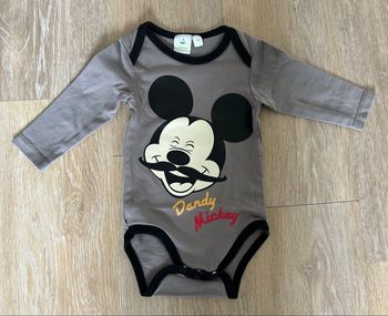 Body Mickey manches longues taille 3 mois