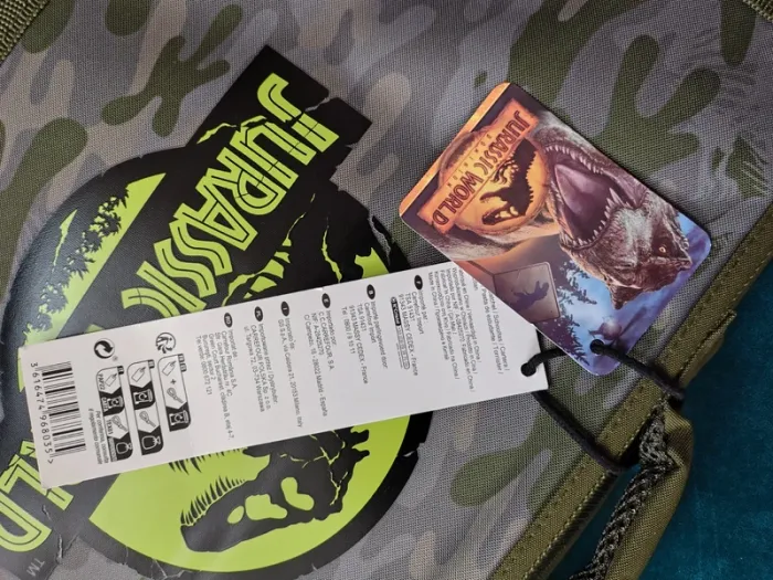 Cartable Jurassic world petit format maternelle cp neuf - photo numéro 6
