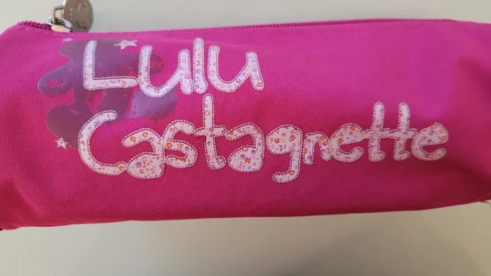 Trousse ronde rose Lulu Castagnette - photo numéro 6