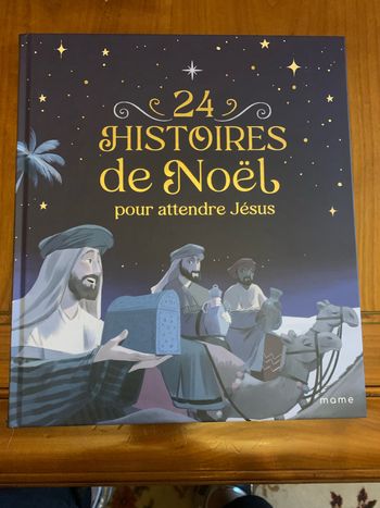 Livre 23 histoires de noël pour attendre jesus