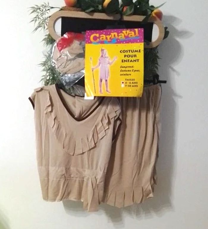 costume cow boy fille taille 4 - 6 ans - 100% polyester