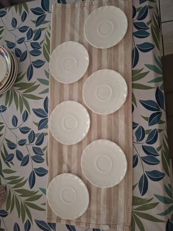 lot 6 sous tasses arcopal