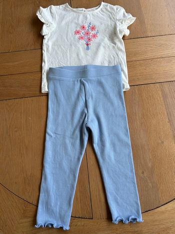 Ensemble T-Shirt Legging Taille 24 Mois Kiabi 