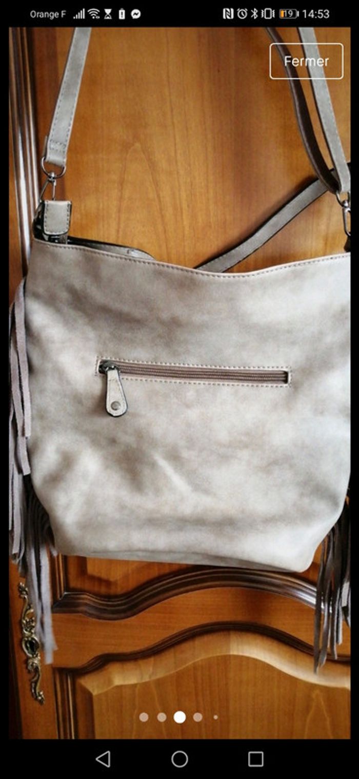 Sac à franges bandoulière amérindienne - photo numéro 2