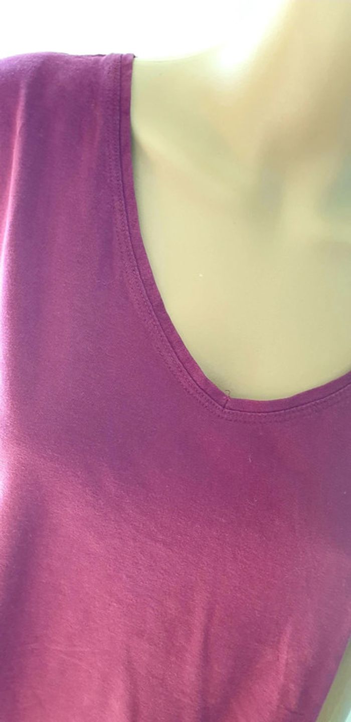 💜 Tee-shirt MC  50/52 6XL Tissaia #emyfleury_52femme - photo numéro 2