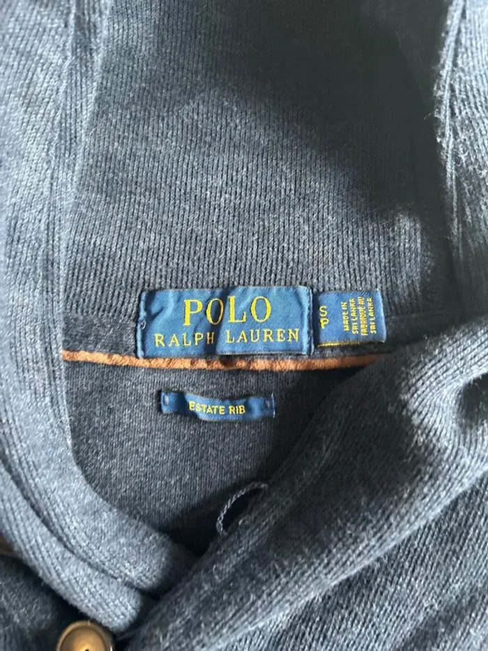 Pull Ralph Lauren bleu marine S - photo numéro 2