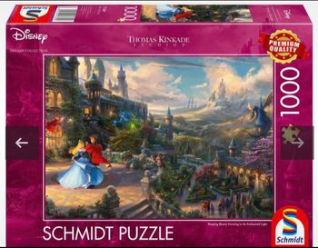 Puzzle disney schmidt 1000 pièces " la belle au bois dormant "