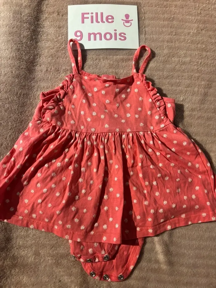 Robe body 9 mois