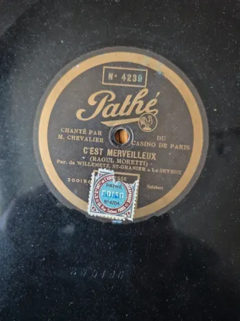 disque saphir pathe
