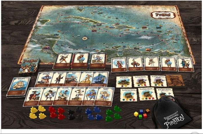 Jeux de société, premium game Map pirates rares