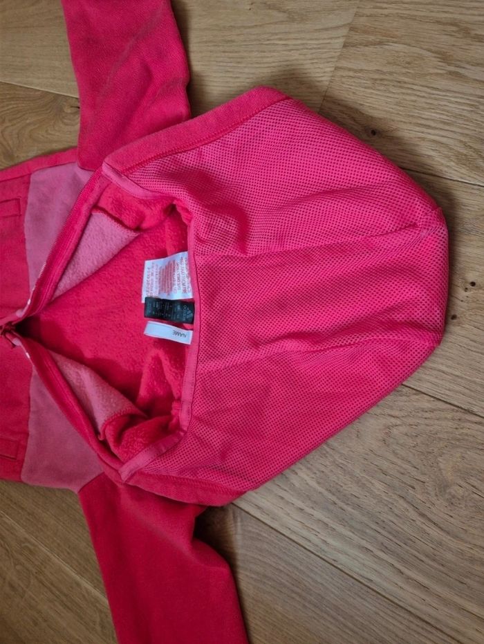 Gilet rose à capuche - photo numéro 7