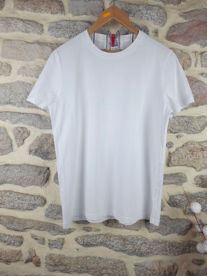 T-shirt manches courtes blanc Homme/ Ado taille M marque Bershka 🎸 - photo numéro 4