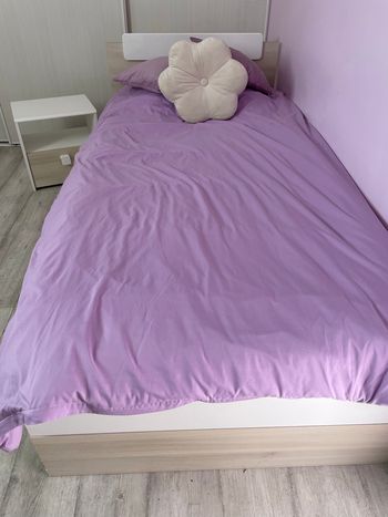 Ensemble lit + chevet