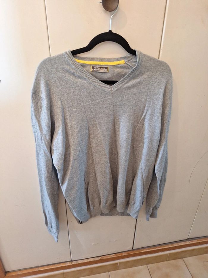 Pull gris inesis XL
