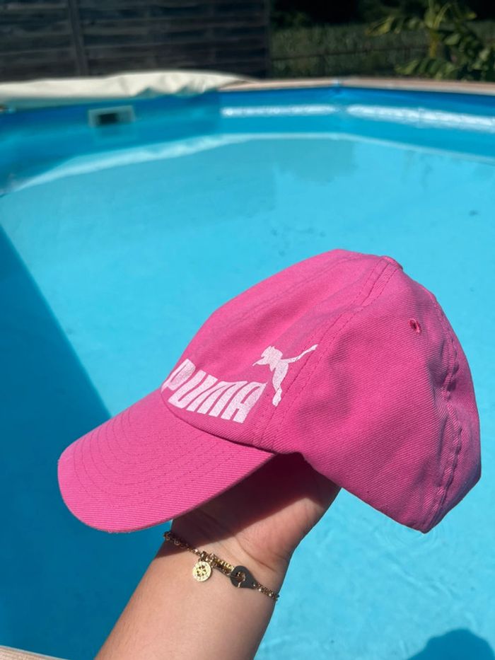 Casquette puma rose enfant - photo numéro 2