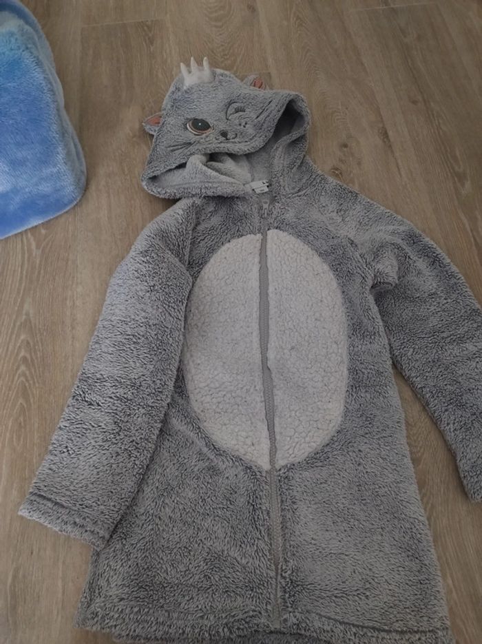 Veste polaire d'intérieur chat La halle