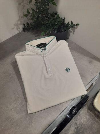 Polo The Kooples – Blanc – Manches Courtes – Taille S